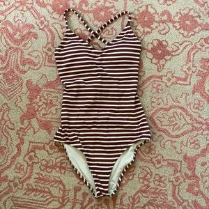American Eagle aerie one piece strappy back suit